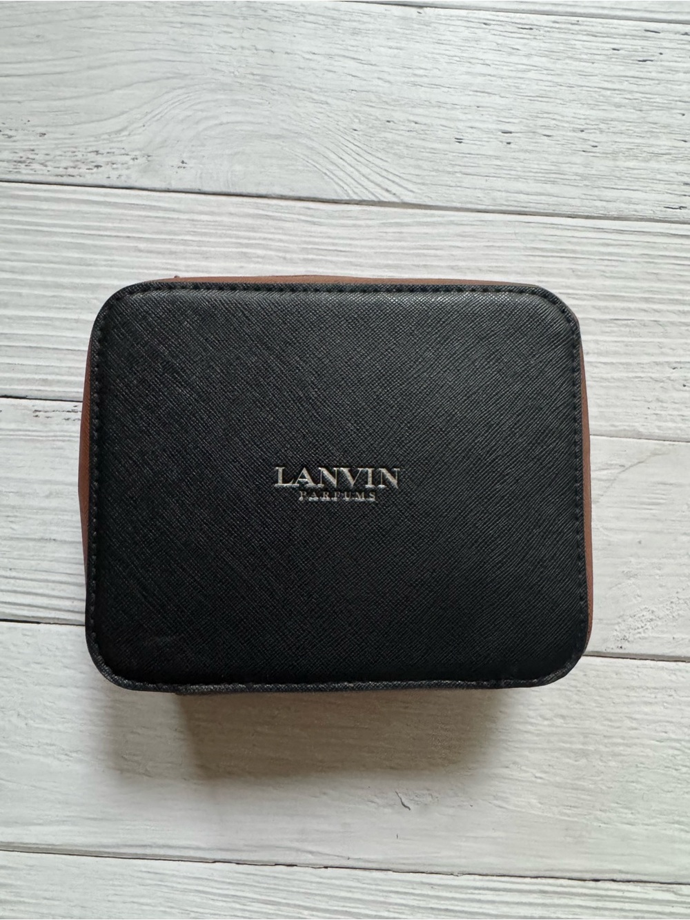 Lanvin Parfums Turkish Airlines Business Class Amenity Kit Black/Brown